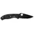 Ніж Spyderco Tenacious Black Blade, 8Cr13MoV,FRN , напівсерейтор к:black, фото , изображение 2